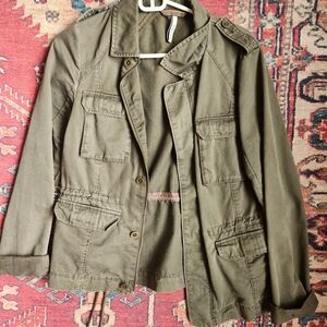 Michael Stars Olive Green Women's Utility Jacket